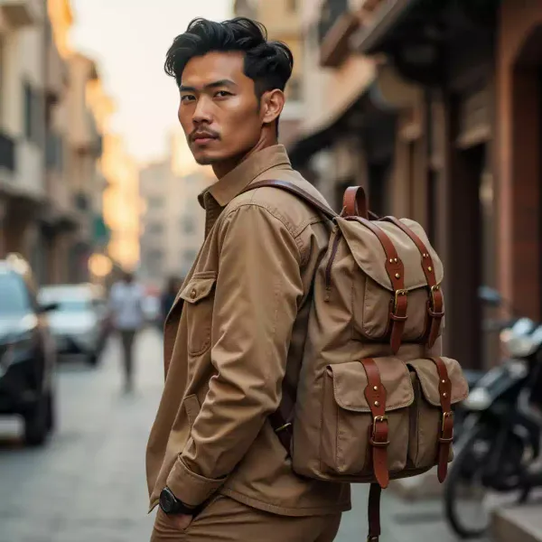 Menghidupkan Kembali Nostalgia: Pesona Tas Ransel Pria Bergaya Retro